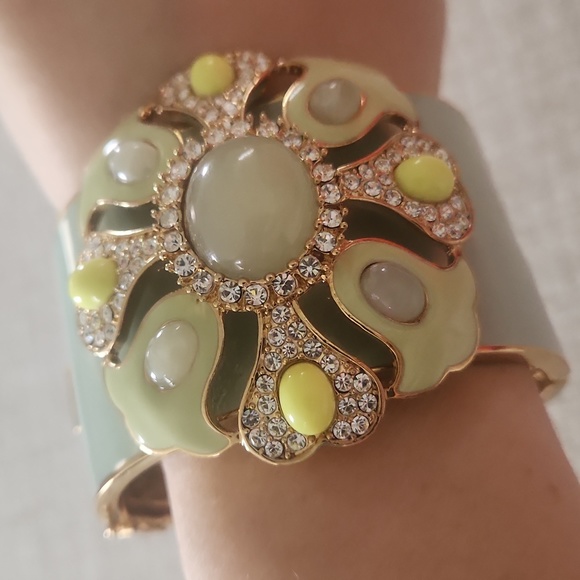 J. Crew Enamel Bracelet/Cuff, EUC - Picture 6 of 8